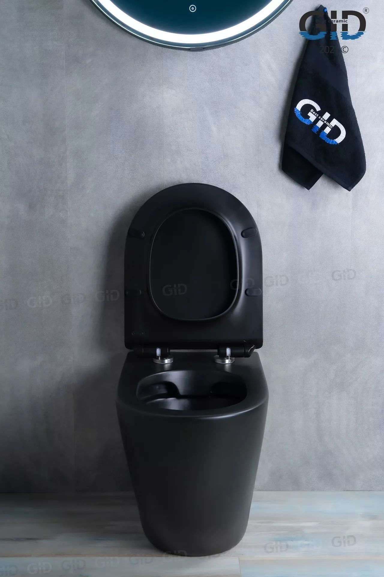 Унитаз приставной Gid TRS-269BM, 62214Y