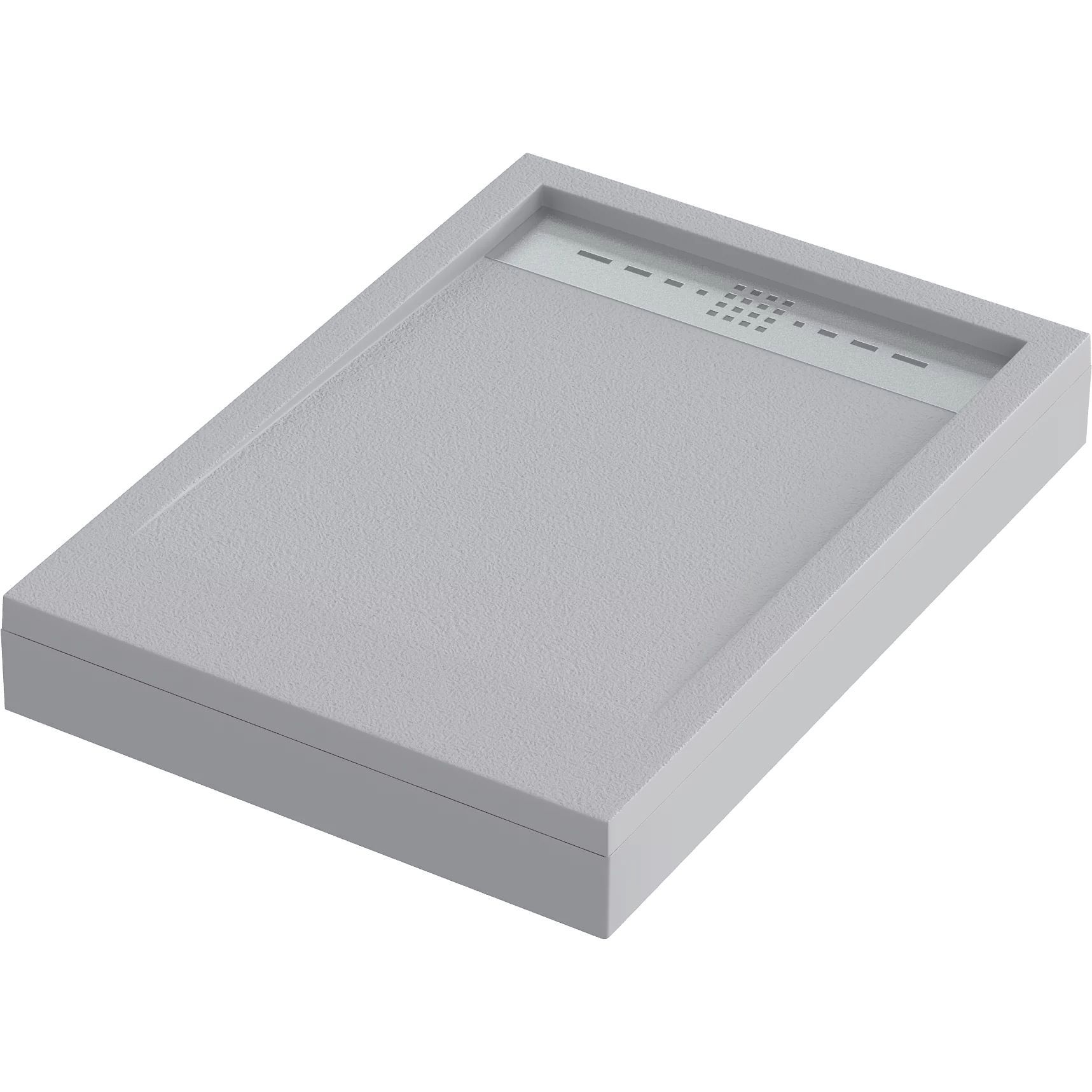 Мраморный душевой поддон Good Door Stella графит