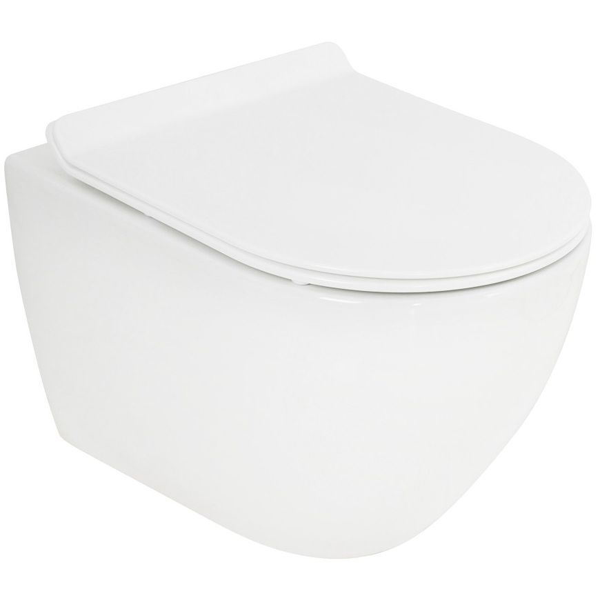 Унитаз подвесной безободковый Cezares Stylus-Top, CZR-6601-TH-TOR