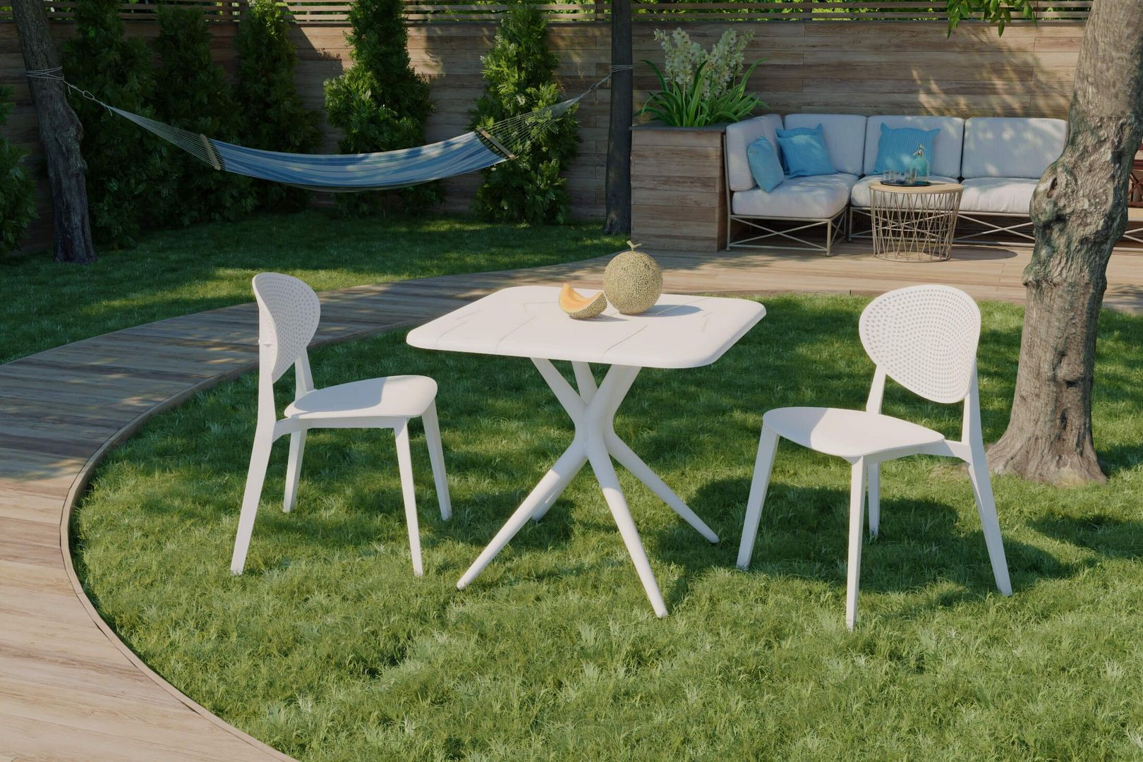 Основание для стола Sheffilton SHT-TU30 белый, 180140