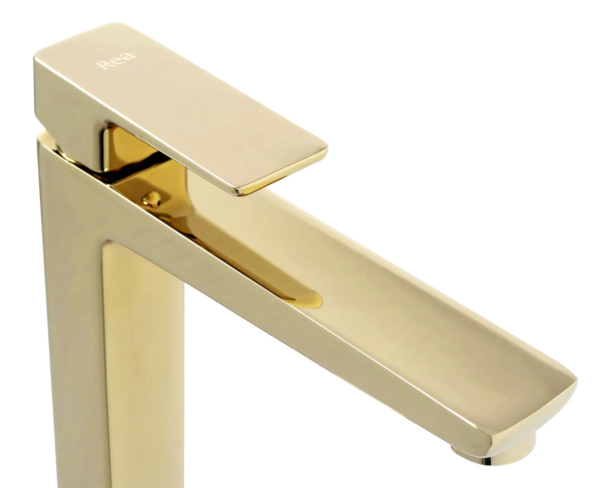 Смеситель для умывальника высокий Rea Orix Gold, REA-B7779