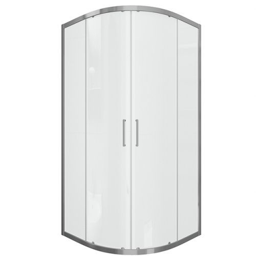 Полукруглый душевой уголок с поддоном Bravat Line 90x90 BS090.1201A