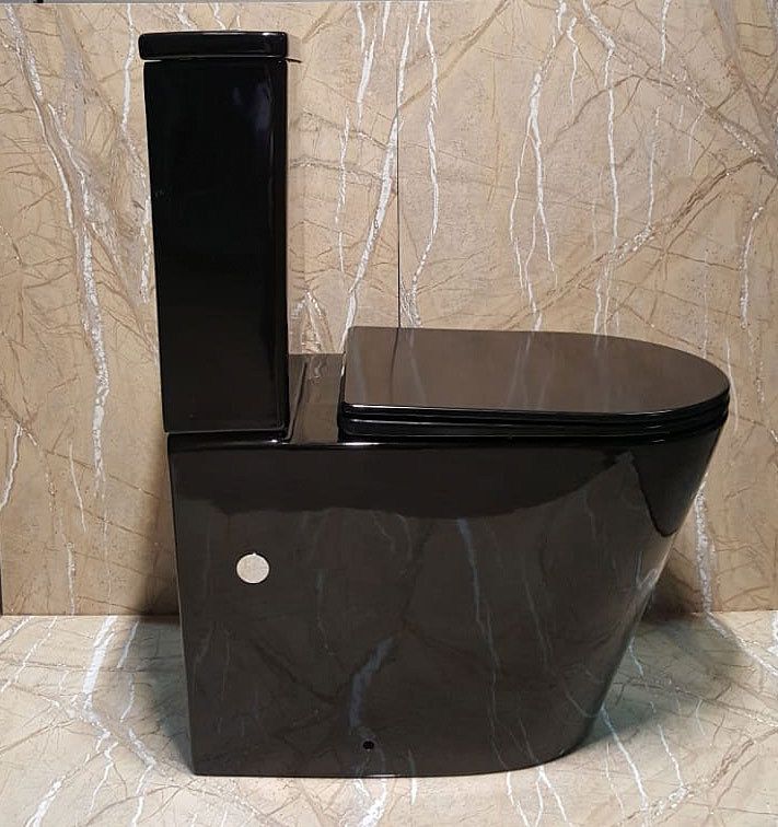 Унитаз напольный безободковый Ceramalux, 2178-18