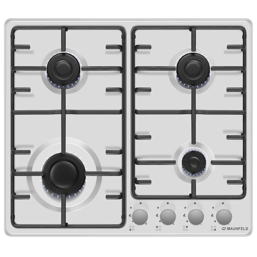 Газовая варочная панель Maunfeld EGHE.64.3STS-EW