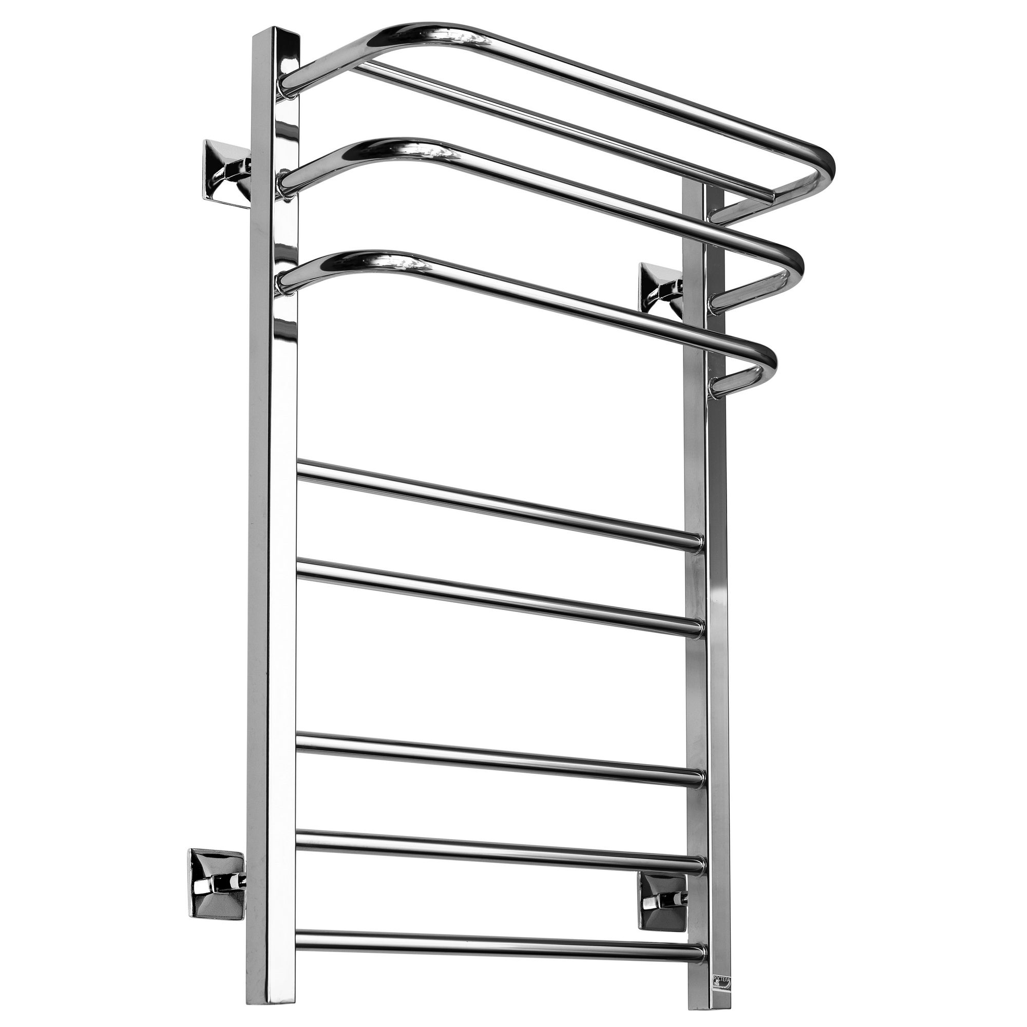 Полотенцесушитель Ростела Лира Квадрат 50x80/9 1/2" черный