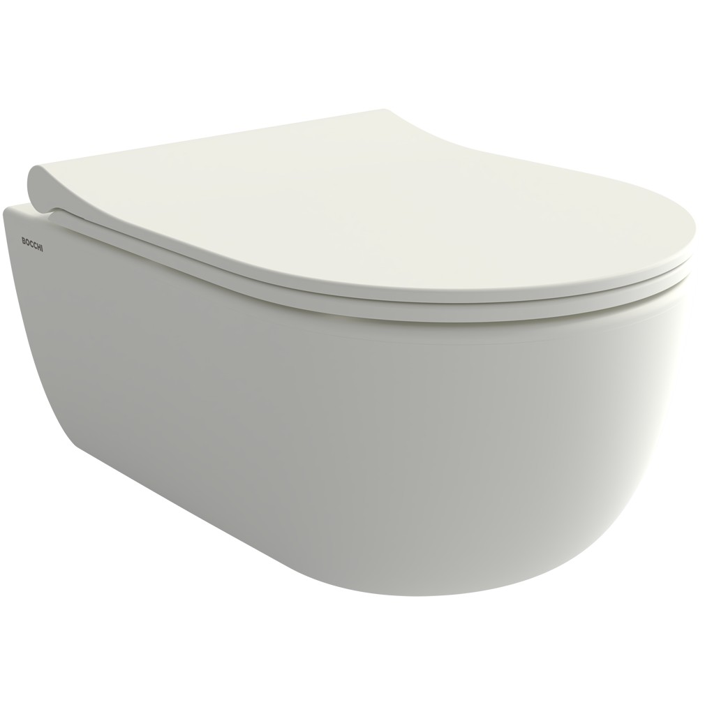Унитаз подвесной Bocchi V-Tondo Compacto Rimless белый матовый, 1417-002-0129