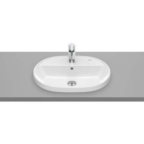 Умывальник врезной Roca The Gap Round 55x40, A3270Y6000