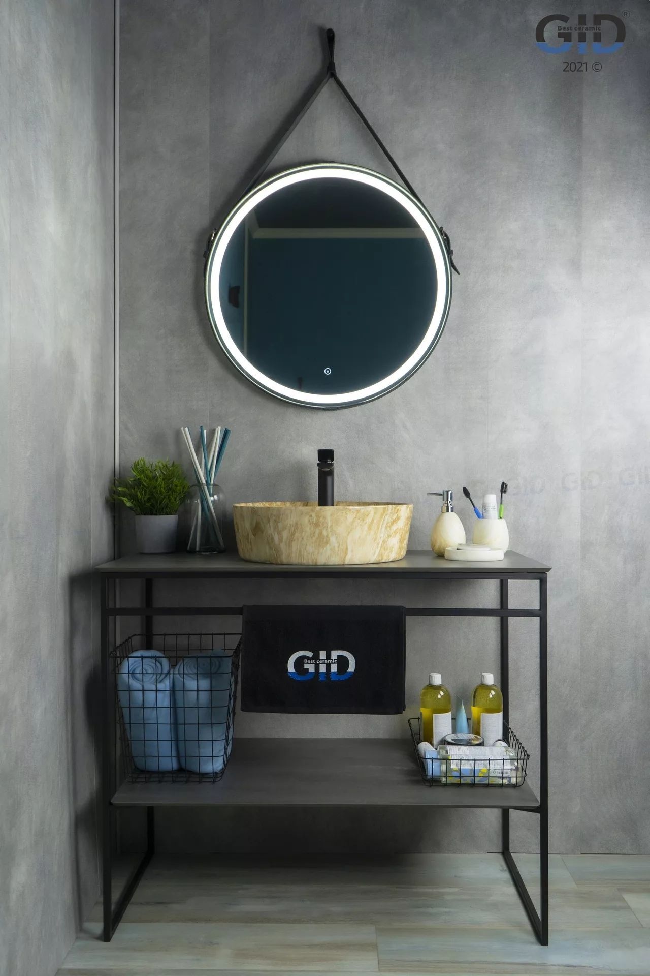 Умывальник Gid MNC535 44x44, 54444