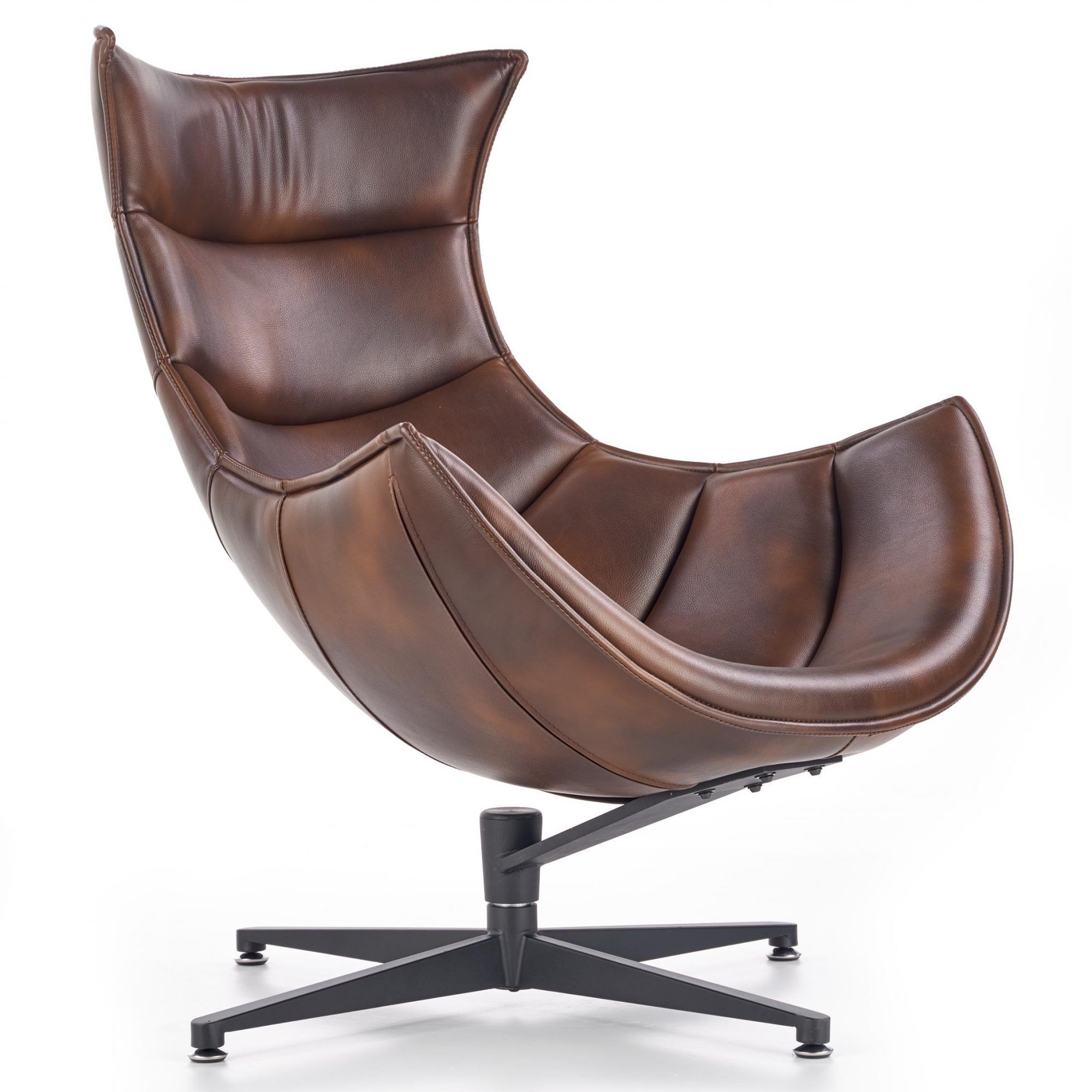 Кресло Halmar Luxor темно-коричневый, V-CH-LUXOR-FOT-C.BRAZOWY