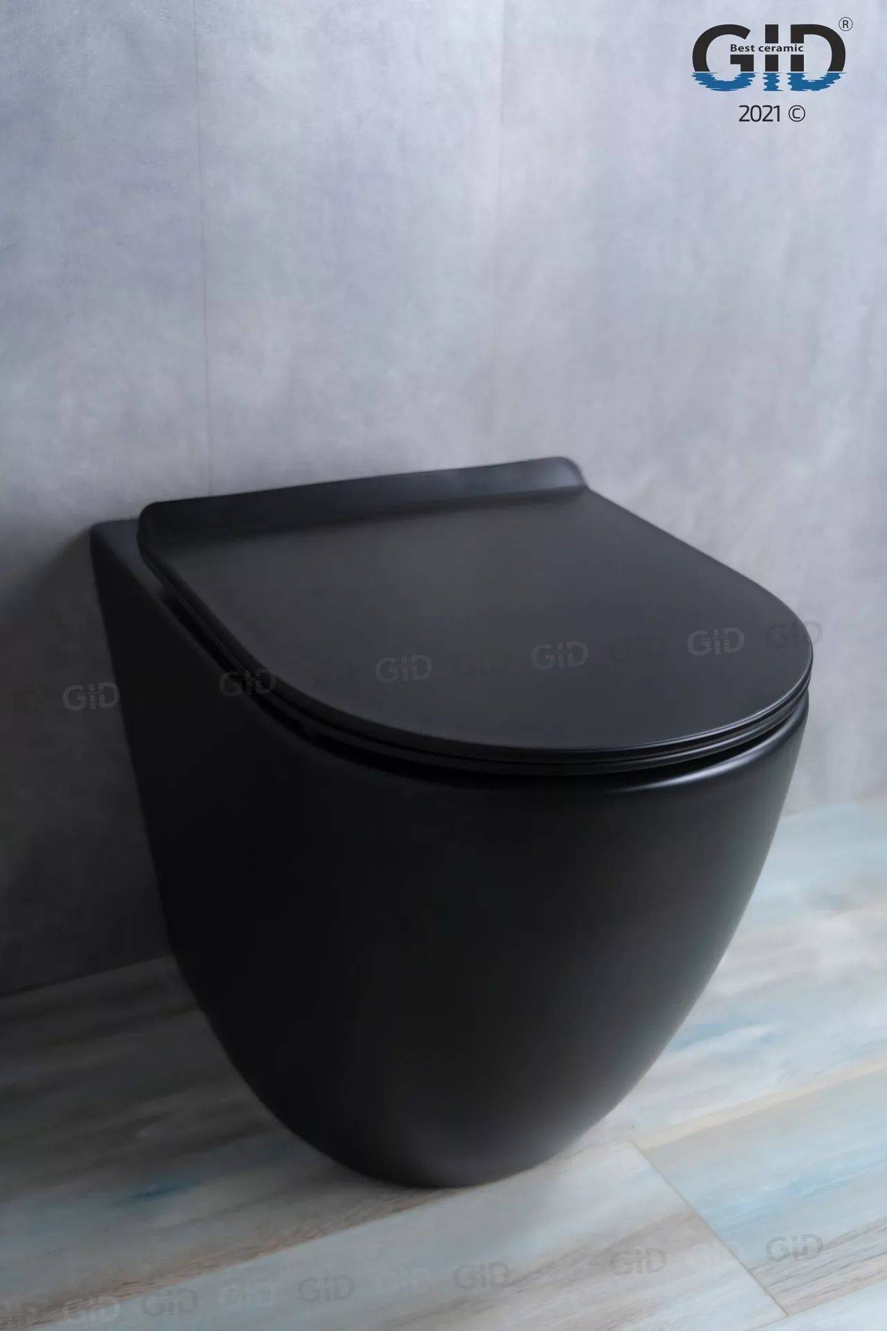 Унитаз приставной Gid TRS-269BM, 62214Y