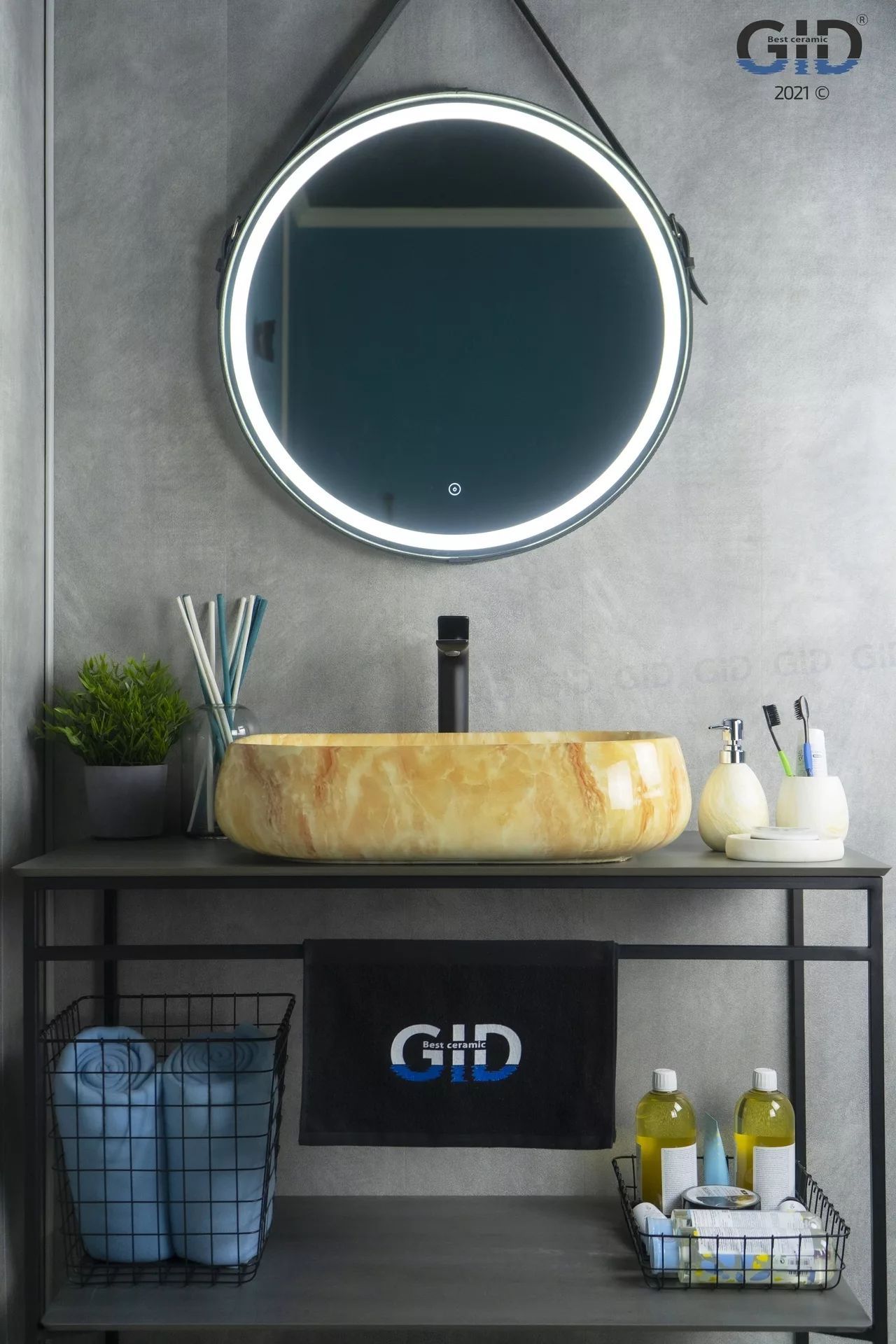 Умывальник Gid MNC185 56x42, 54422