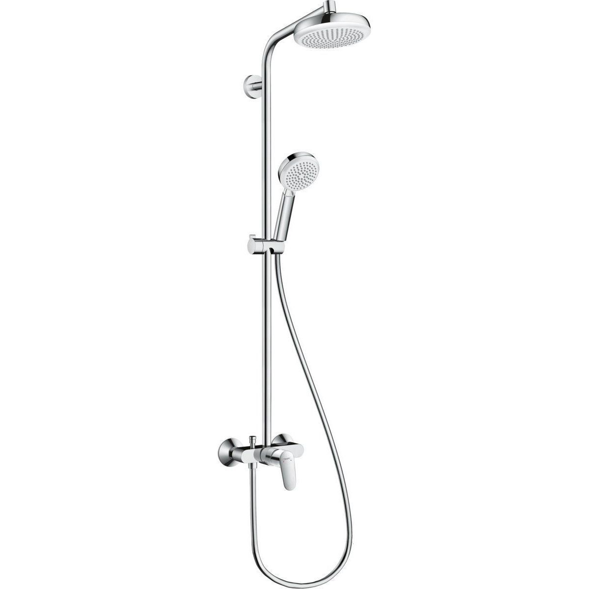 Душевая стойка со смесителем Hansgrohe Crometta 160 1 Jet Showerpipe, 27266400