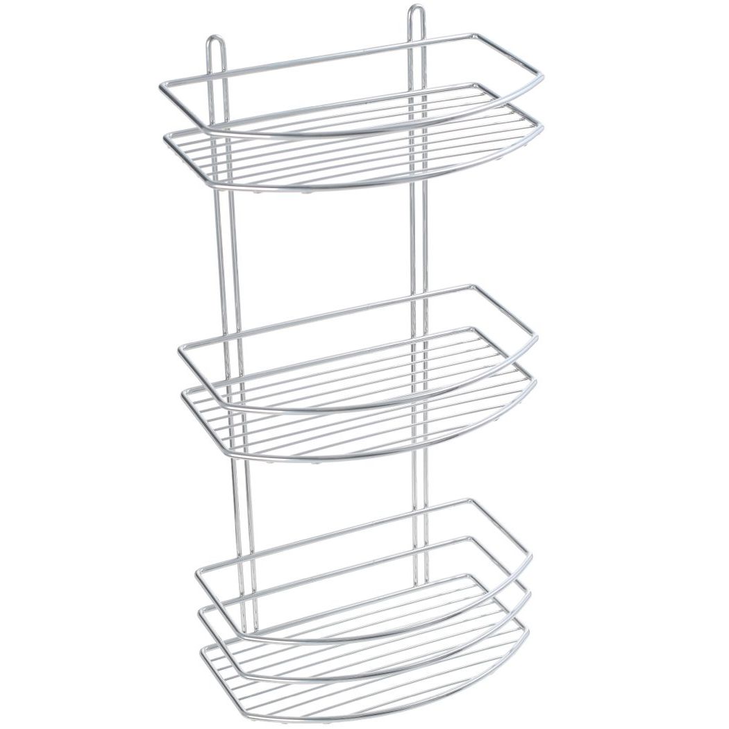 Полка овальная трехэтажная Fixsen, FX-720-3