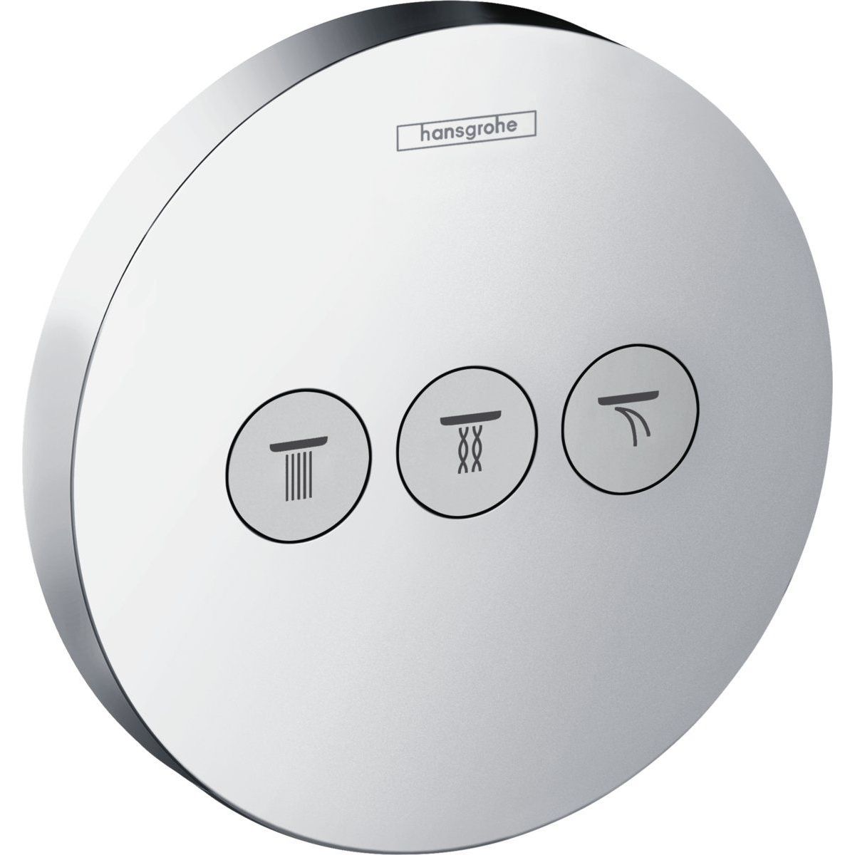 Запорный вентиль Hansgrohe ShowerSelect S для 3 потребителей, 15745000