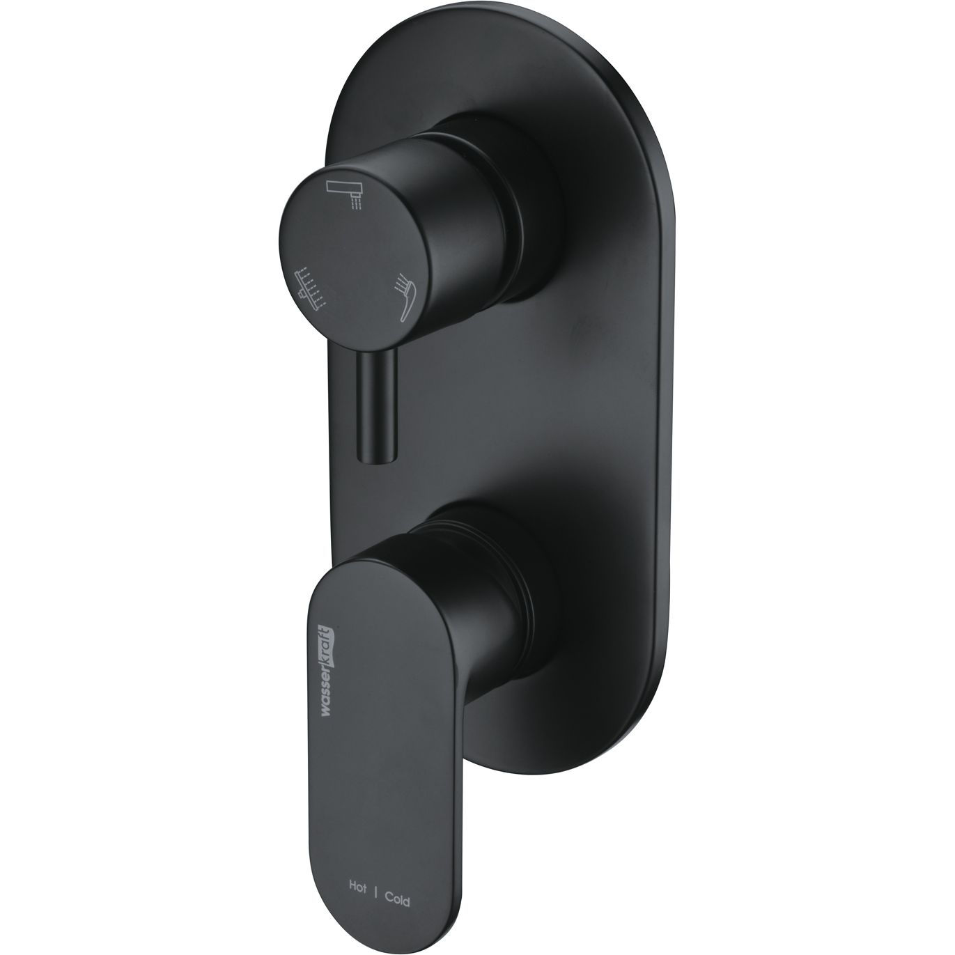 Смеситель для ванны и душа WasserKRAFT Elbe, 7471