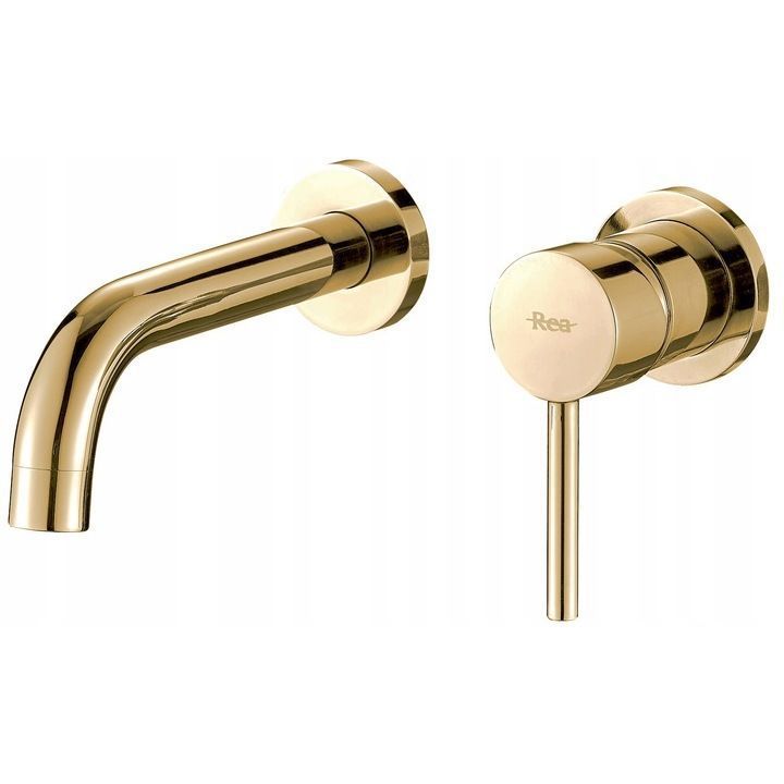 Смеситель встраиваемый Rea Lungo Gold, REA-B8559