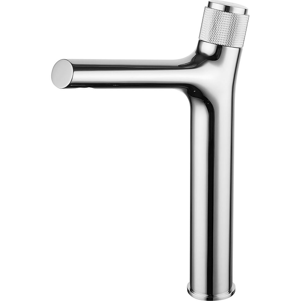 Смеситель для умывальника кнопочный высокий монолитный Lemark Project, LM4679C