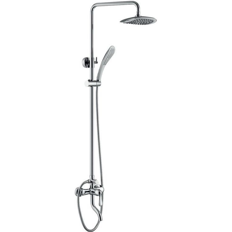 Душевая система с верхним душем, смесителем и ручной лейкой Haiba HB2405