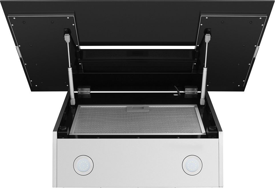 Кухонная вытяжка Maunfeld Mersey 90 черный/вставка сатин