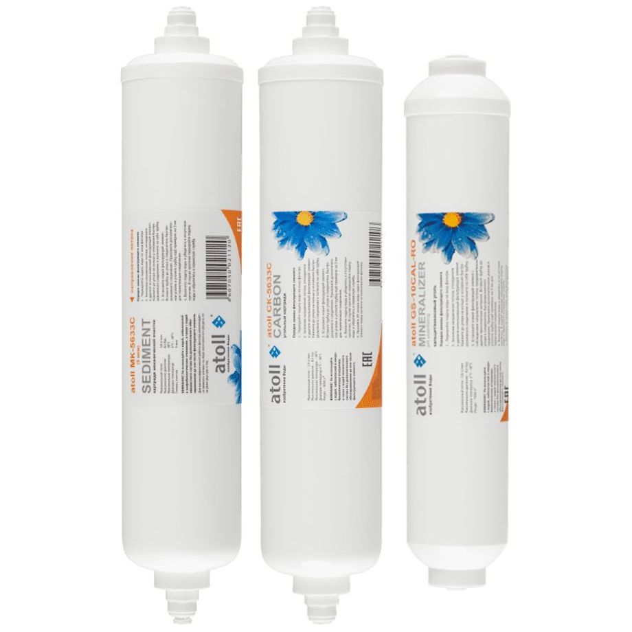 Набор фильтрэлементов Atoll №206m (префильтры для A-450m STD Compact)