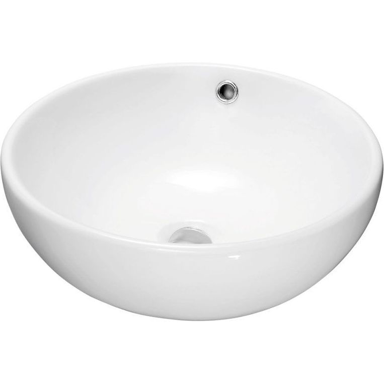 Накладной умывальник Bravat Circle 43.5x43.5, C22283W