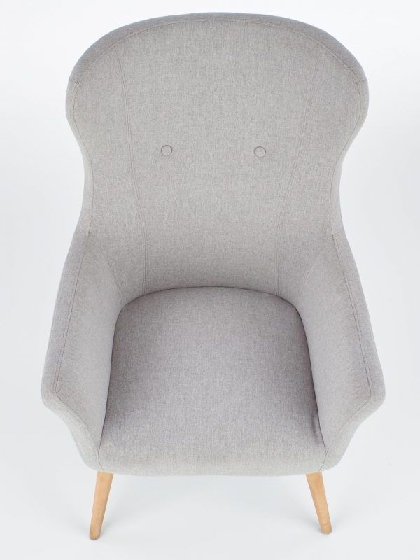 Кресло Halmar Cotto светло-серый, V-CH-COTTO-FOT-J.POPIEL