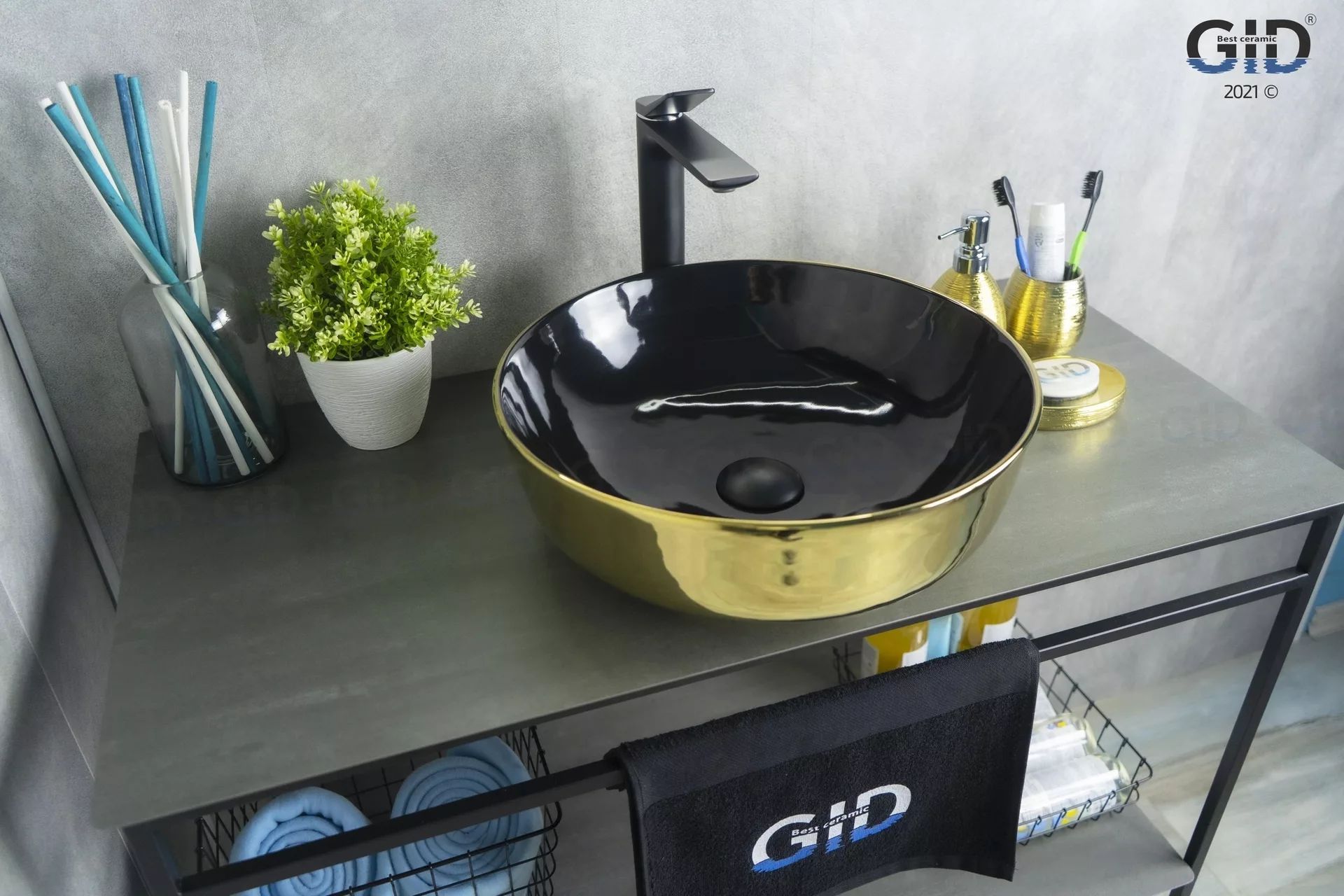 Умывальник Gid NC412 41.5x41.5, 52214