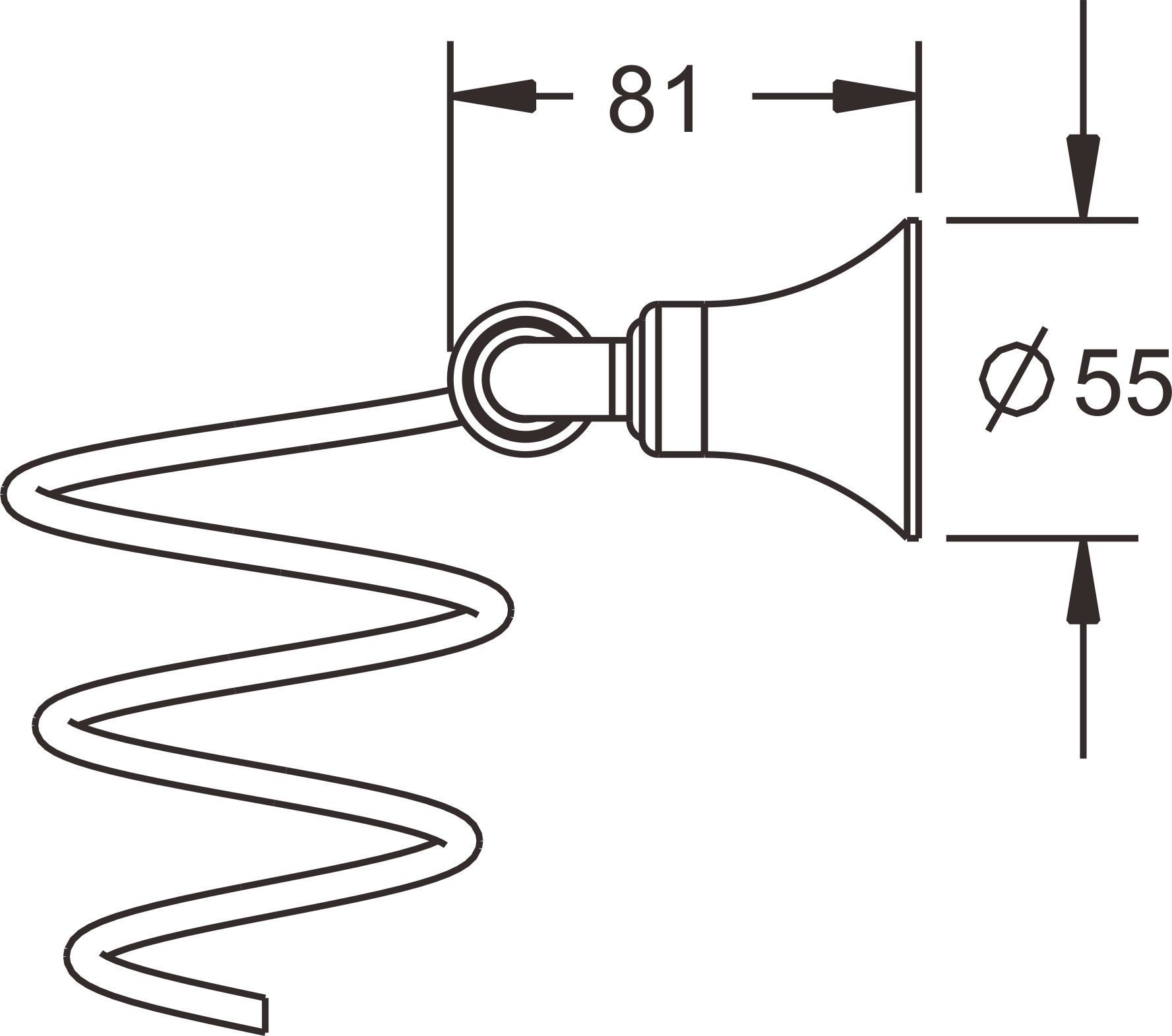 Подставка под фен Rose, RG1235