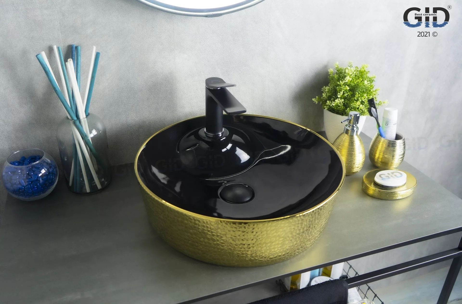 Умывальник Gid D1306H022 44x44, 53317