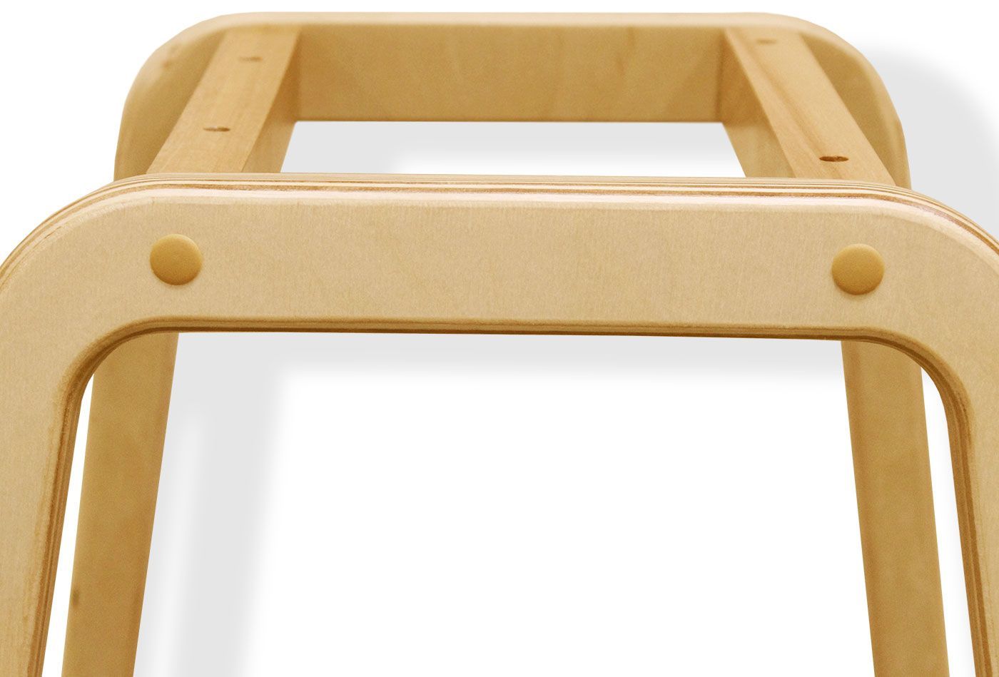 Каркас полубарного стула Sheffilton SHT-S94-1 прозрачный лак/черный муар, 186409