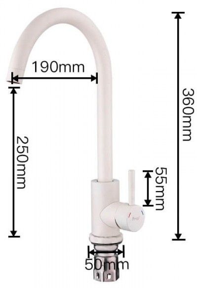 Смеситель для кухни Frap F40899-1