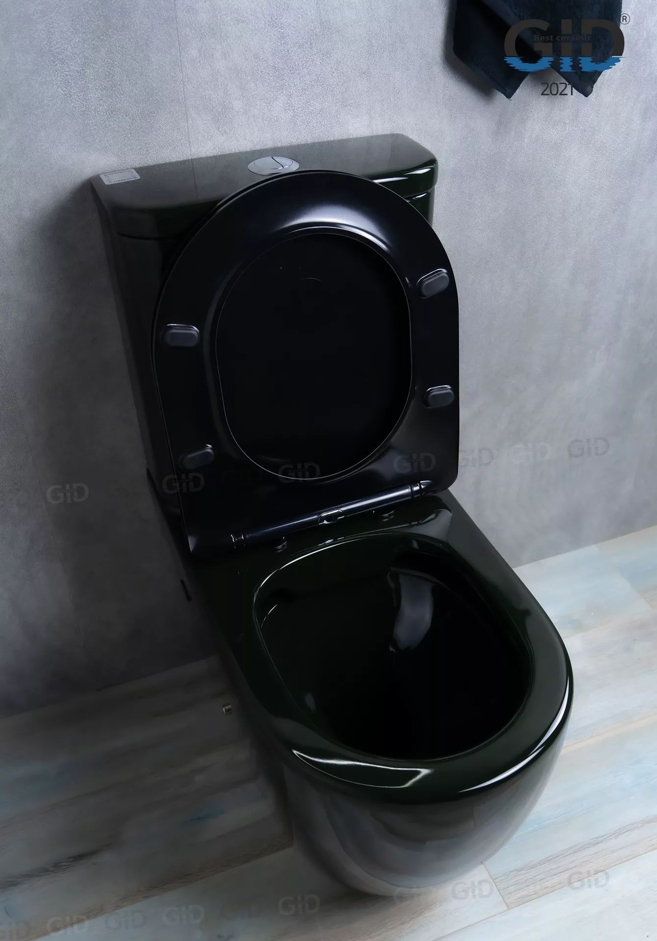 Унитаз напольный Gid TR2177BL, 62219Y