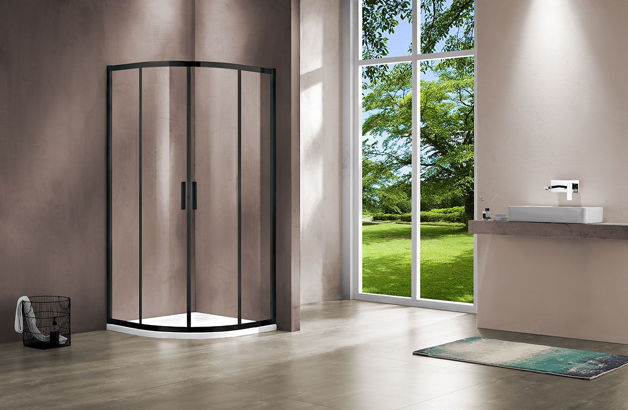 Душевой уголок Vincea Garda 90x90, VSQ-1G900CLB