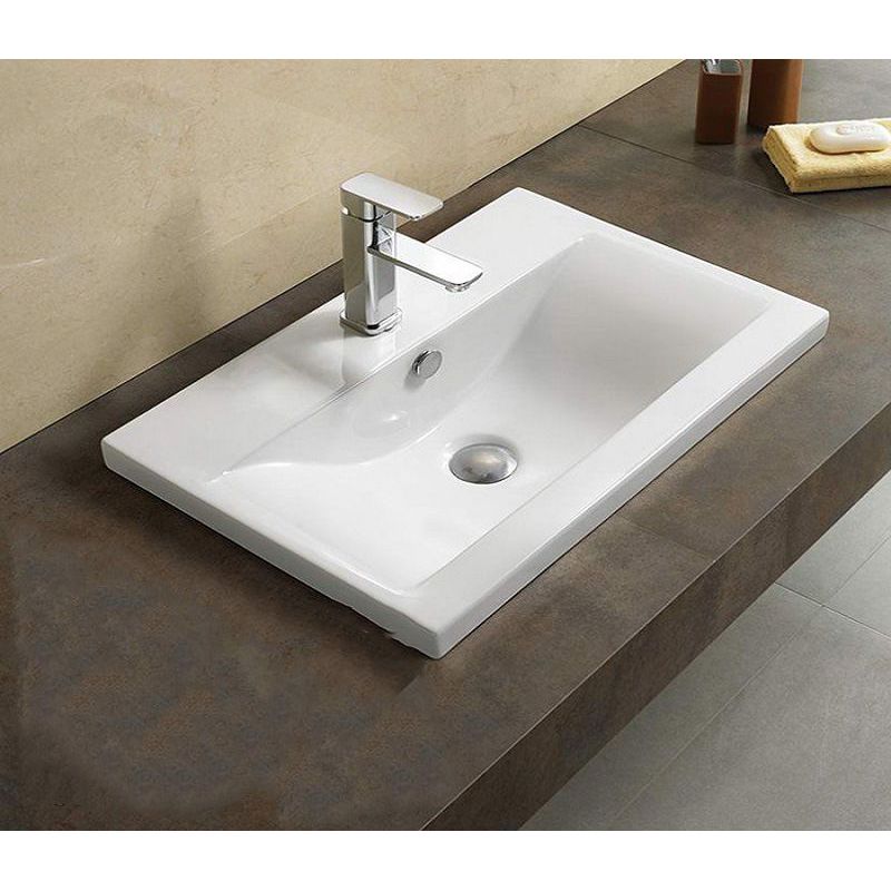 Раковина для ванной Ceramalux 50x39.5, 9393-50