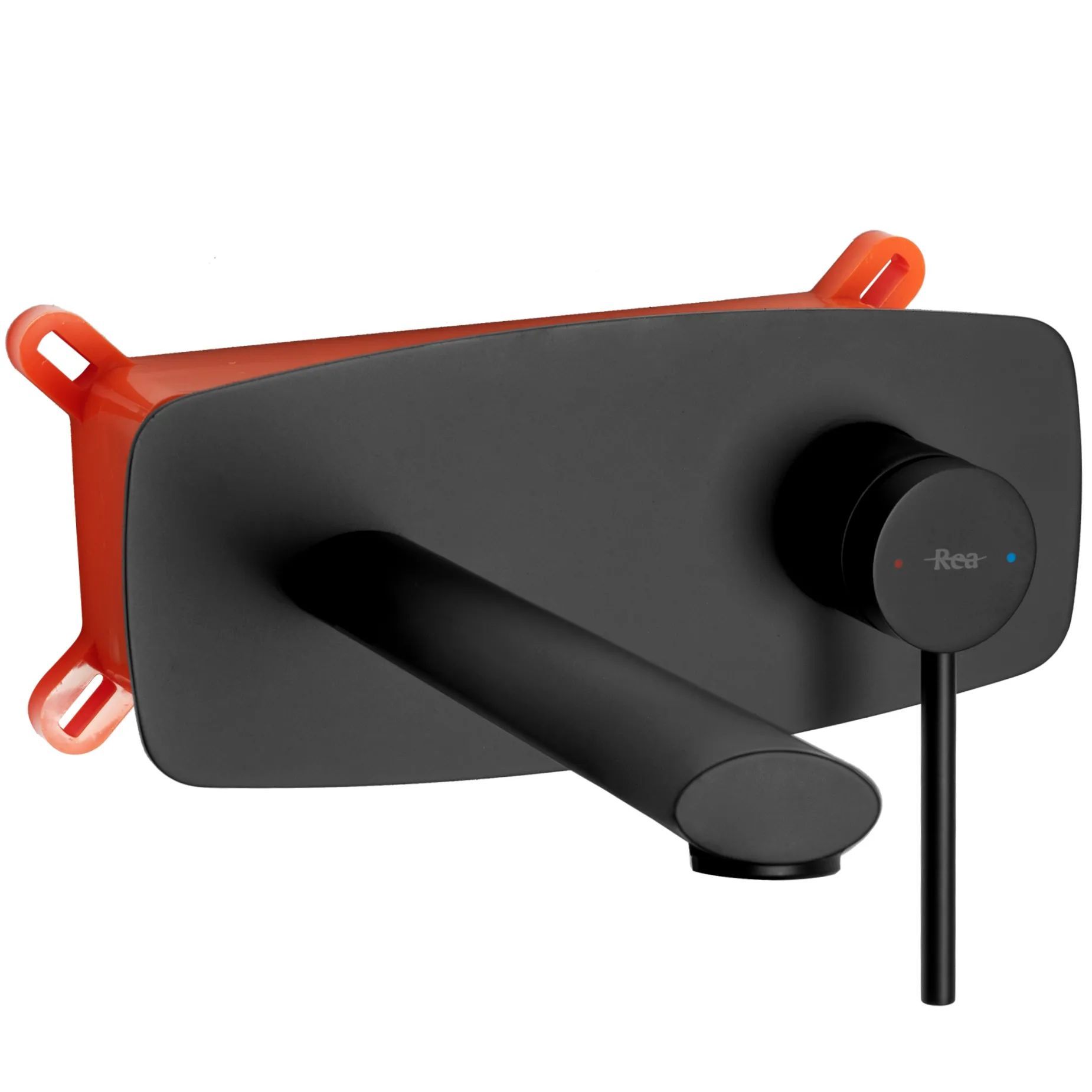 Смеситель для умывальника Rea Oval Black, REA-B8860