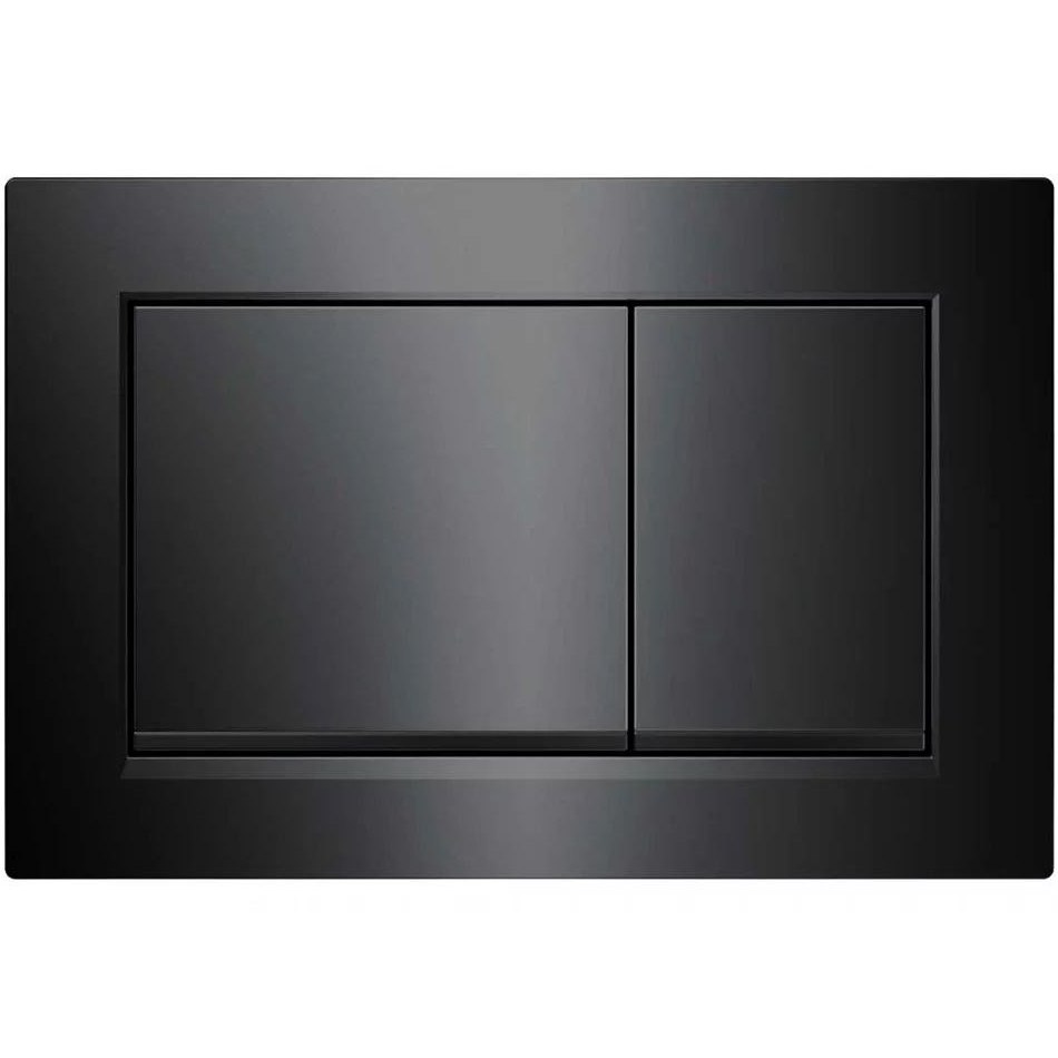 Кнопка смыва черная матовая Vincea, VFP-001MB