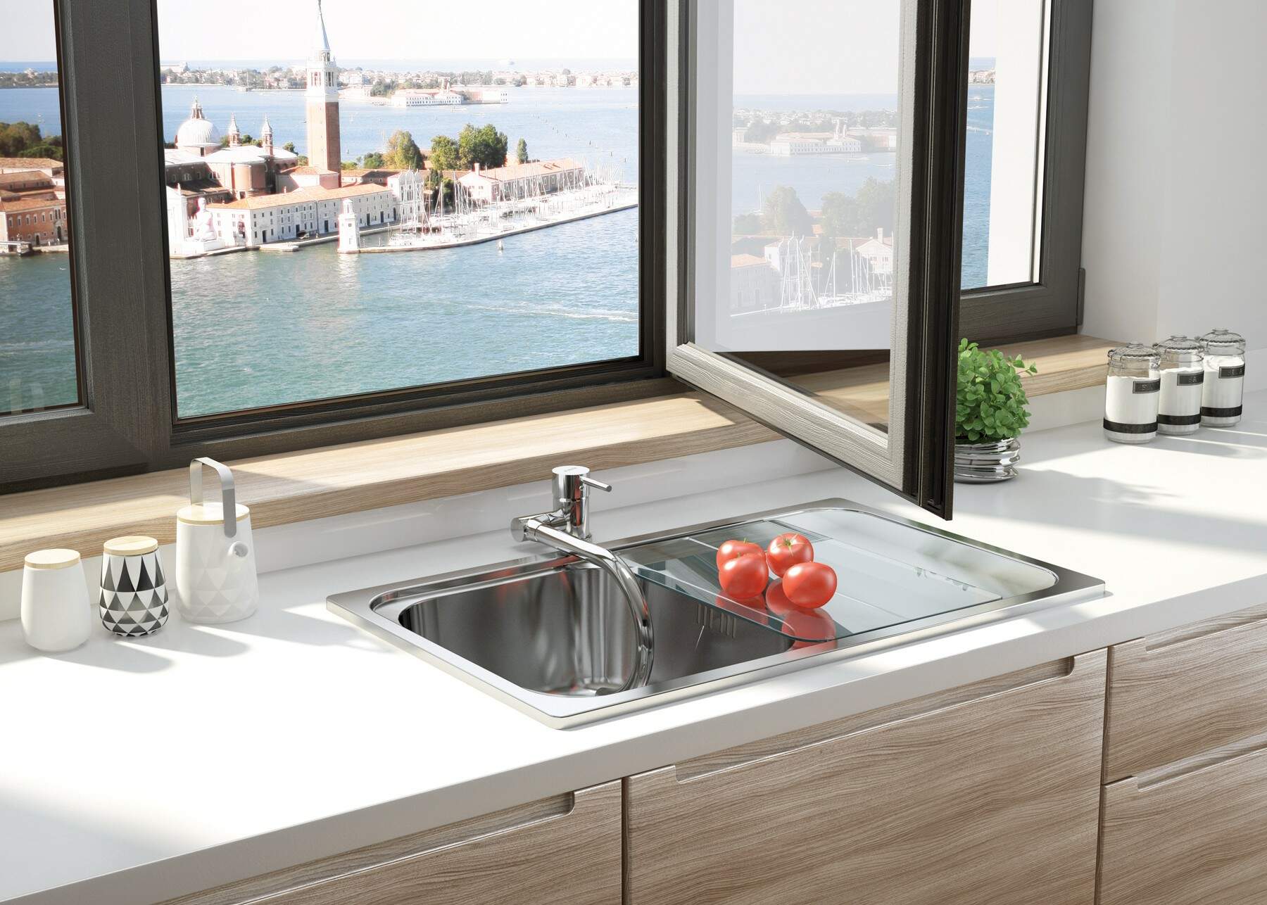 Смеситель для мойки Deante Aster, BCA_061M