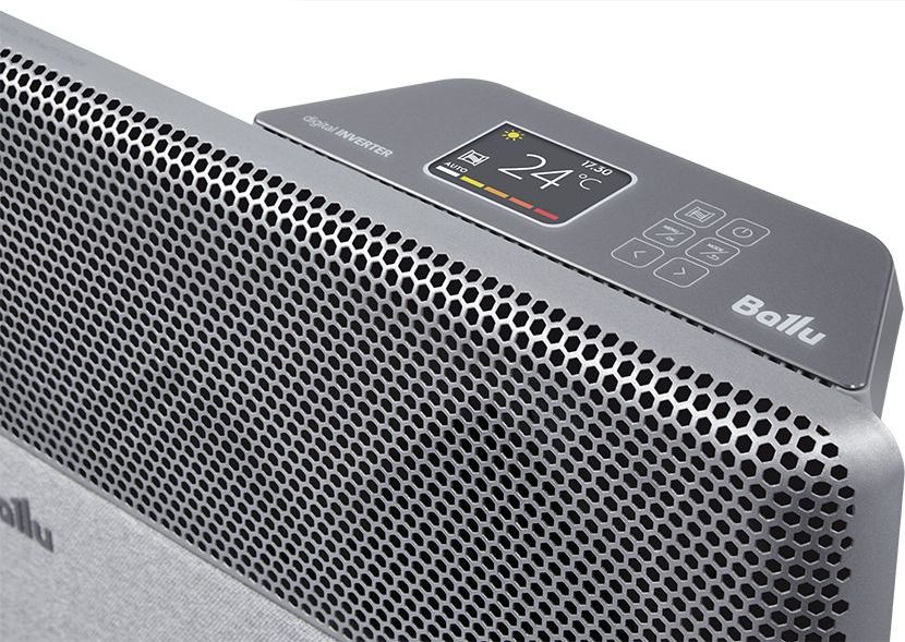 Конвектор электрический Ballu Apollo digital Inverter Moon Gray, BEC/ATI-2001