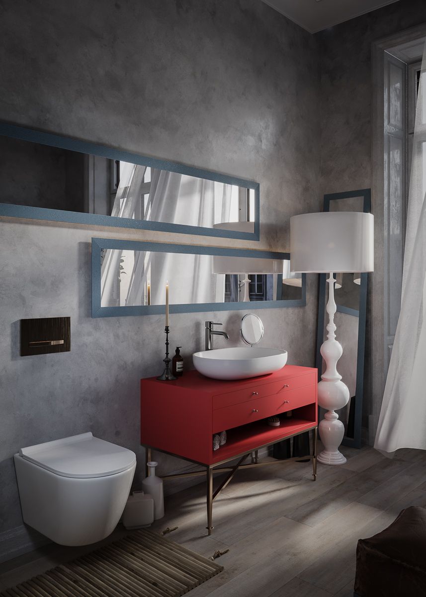 Накладной умывальник Uptrend Venus 59x41, TR4916