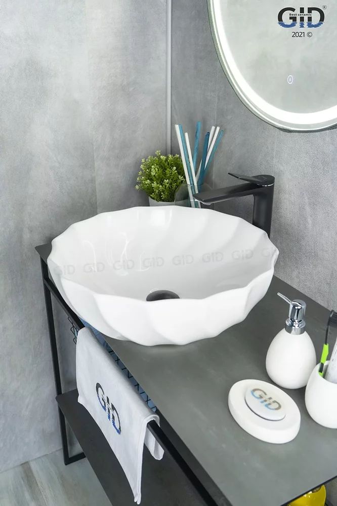 Умывальник Gid N9073 46x46, 51118