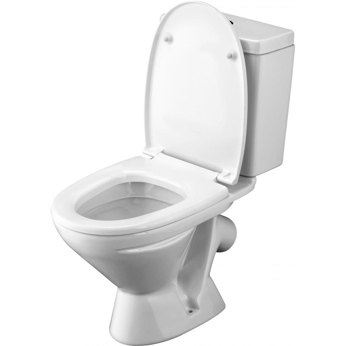 Напольный унитаз Santek Лига, 2 режима, сиденье дюропласт, 1.WH30.2.141