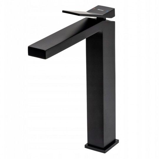 Смеситель для умывальника Rea Duet Black, REA-B4414