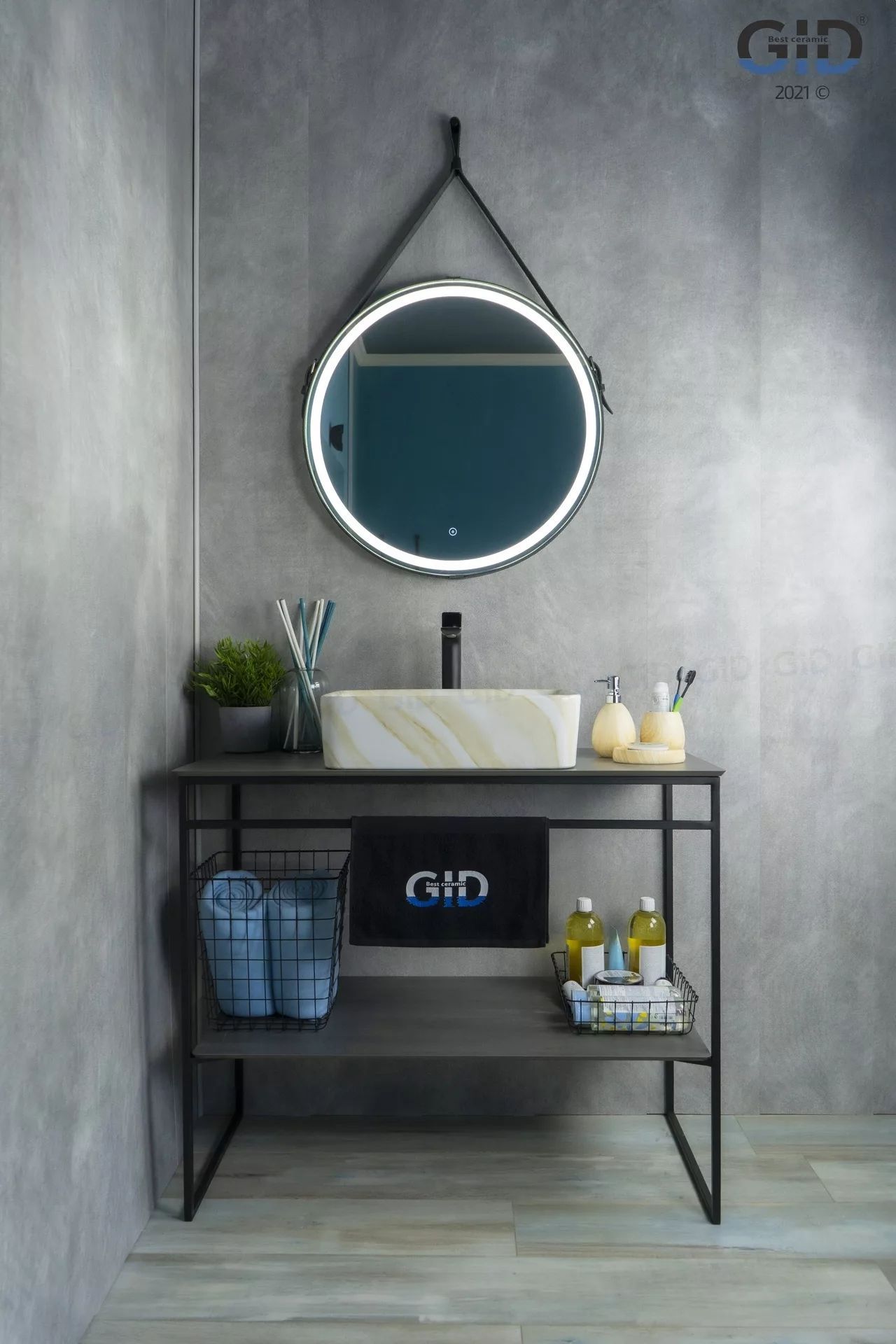 Умывальник Gid MNC600 48x37, 54459