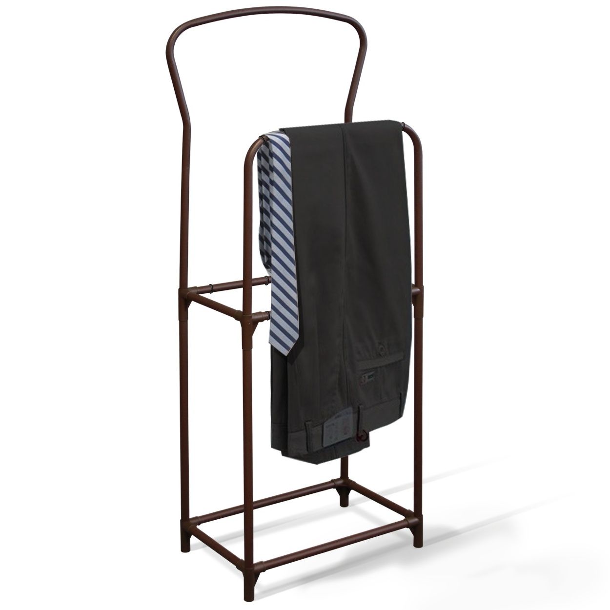 Вешалка для костюма Sheffilton SHT-SUR3 коричневый муар/коричневый, 189701