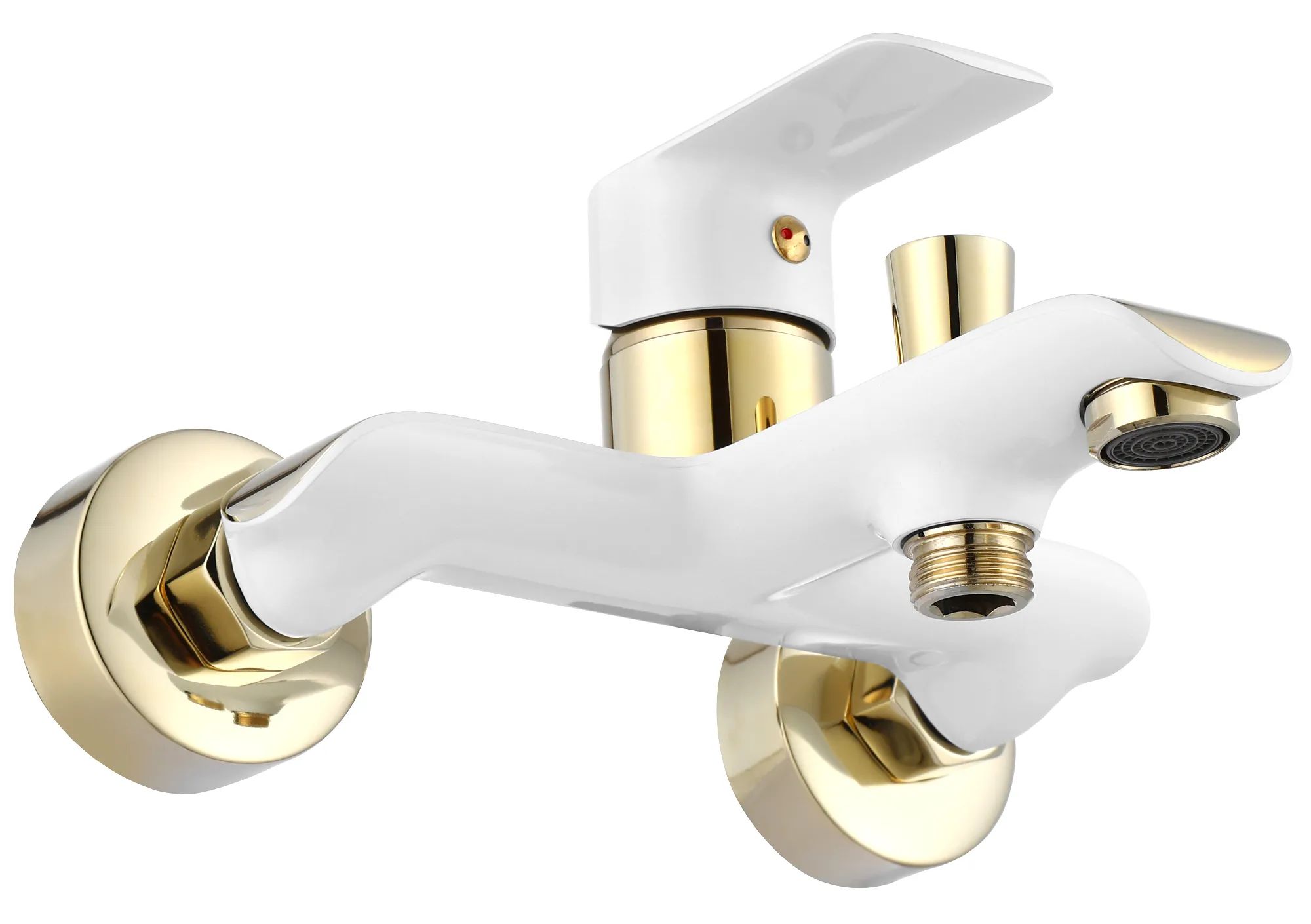 Смеситель для ванны Rea Bloom White/Gold, REA-B9932