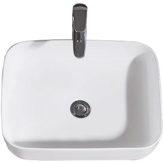 Накладной умывальник Bravat Source 50x39, C22250W