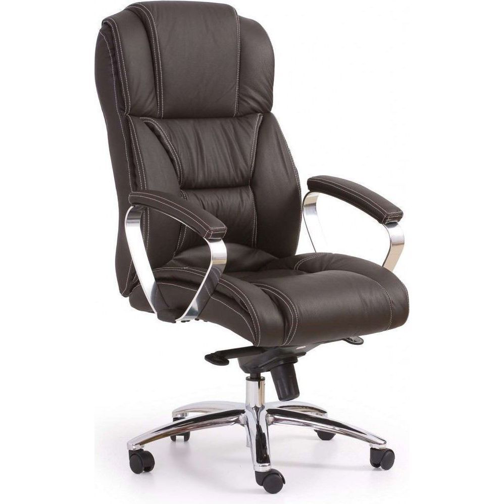 Кресло компьютерное Halmar Foster темно-коричневый, V-CH-FOSTER-FOT-C.BRAZ