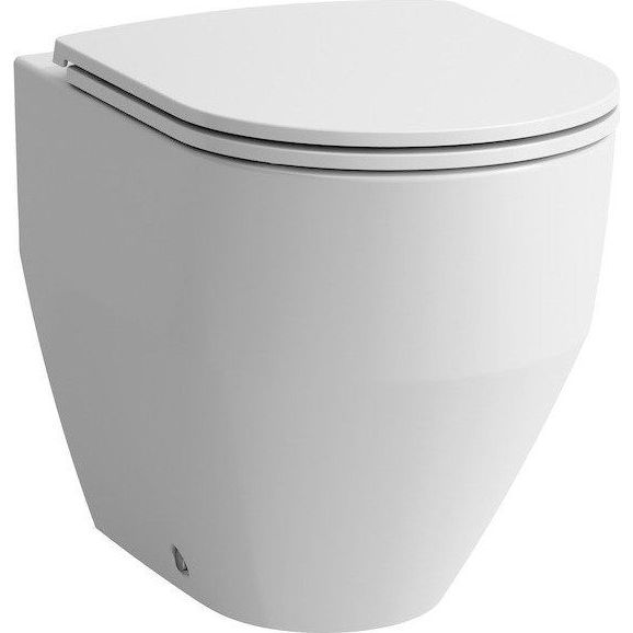 Унитаз напольный приставной Laufen Pro Rimless, 8.2295.6.000.000.1