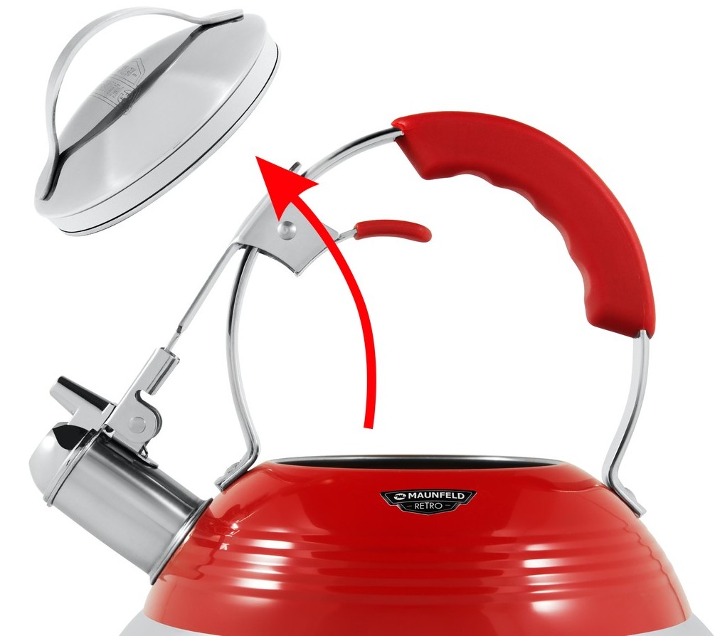 Чайник со свистком Maunfeld MRK-119R