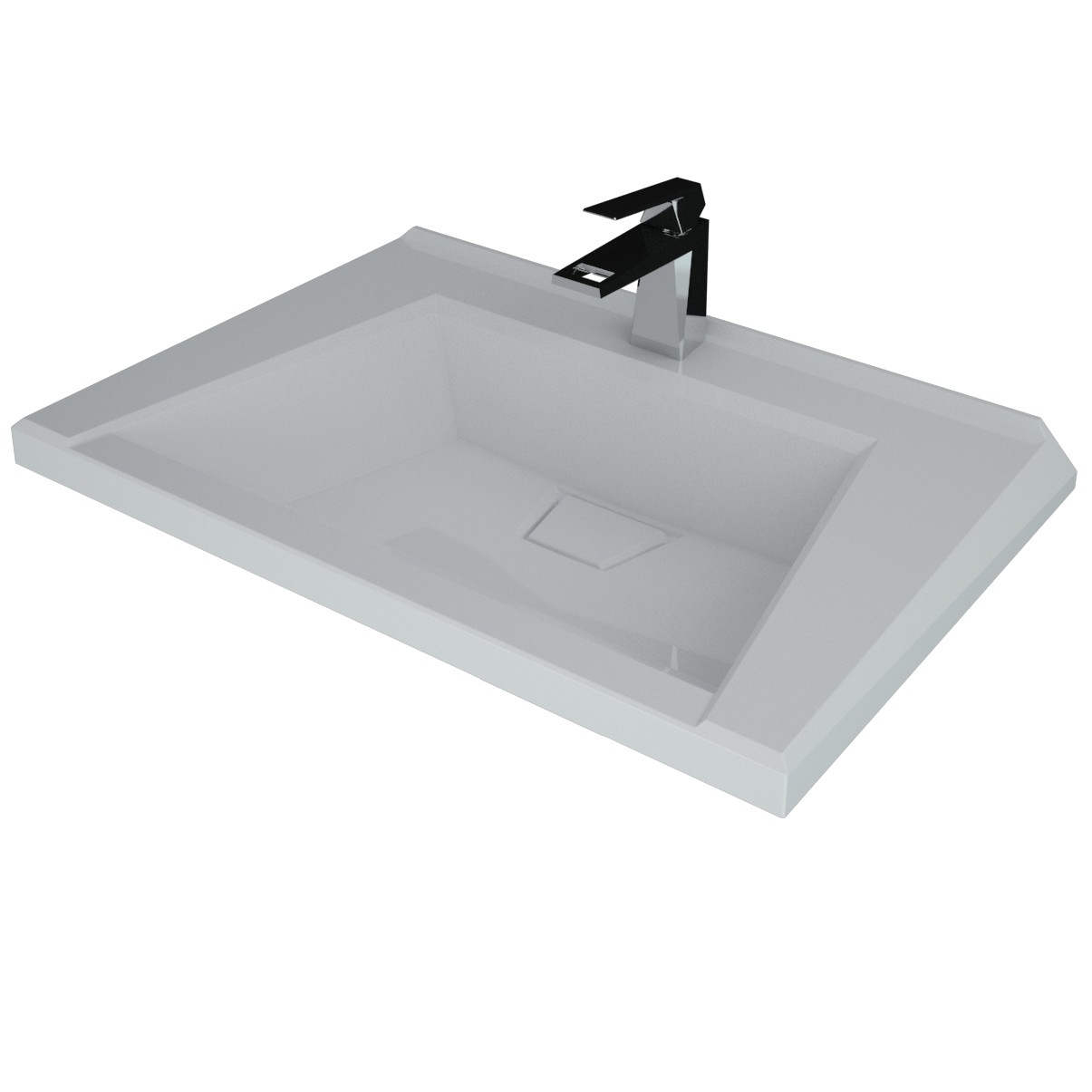 Раковина Andrea Granny 700, 70x46